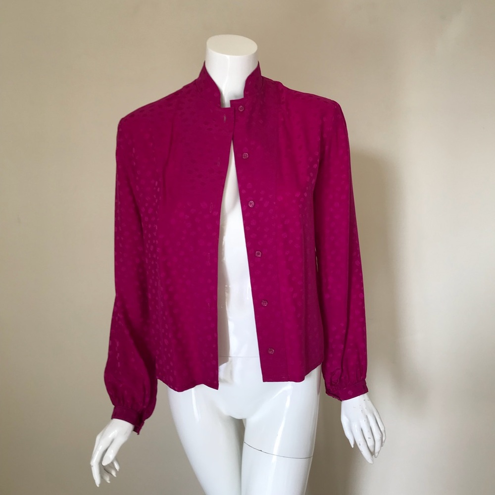 Amen Wardy vintage one of a kind top 100% silk
